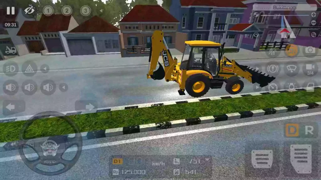 jcb in the bussid game